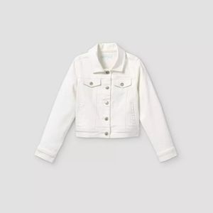 Girls' Jean Jacket - Cat & Jack™ White